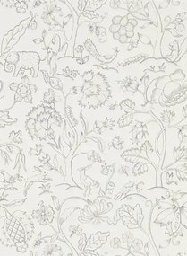 Tapete Middlemore von Morris & Co. - Chalk Charcoal