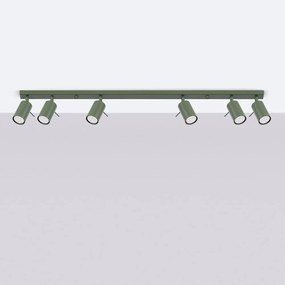 Faretto verde 6x117 cm Etna – Sollux