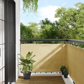 Paravento Da Balcone Sabbia 90x600 Cm 100% Poliestere Oxford /