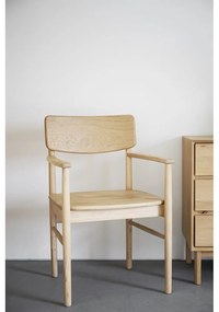 Set di sedie da pranzo color naturale in rovere 2 pz Maidstone - Rowico