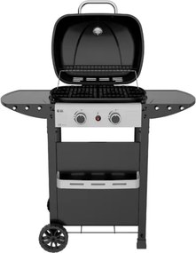 Barbecue A Gas 2 Fuochi Con Ruote Simply Hot C-Line