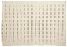 Hübsch - Pin Rug 120x180 Beige/Grey Hübsch