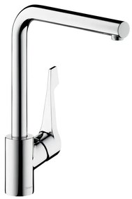 Rubinetto da cucina Cento L cromato argento,  HANSGROHE