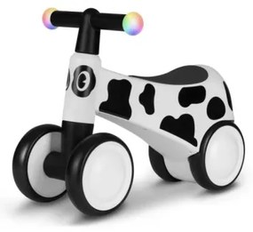 Lionelo - Bici a spinta SAMMY nero/bianco