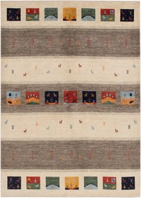 Loribaft Tappeto persiano 160 x 220 Beige (Iran) Annodato A Mano