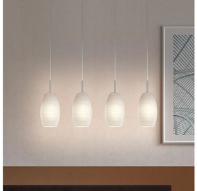 Eglo 97587 - Lampadario a sospensione con filo BATISTA 3 4xE27/40W/230V
