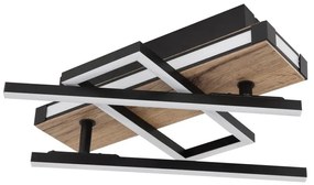 Globo 67299D2 - Plafoniera LED COLLI LED/30W/230V marrone/nero