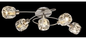 Globo 54356-5 - Lampadario a plafone KRIS 5xE14/40W/230V