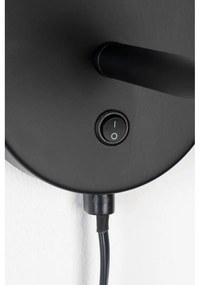 Lampada da parete nera Hajo - White Label