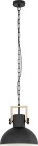Eglo 44056 - Lampadario a catena LUBENHAM 1xE27/28W/230V