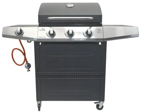 Barbecue a gas e a carbone Hybrid Core - Cattara