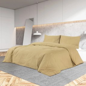 Set Copripiumino Tortora 140x200 Cm İn Microfibra Leggera /