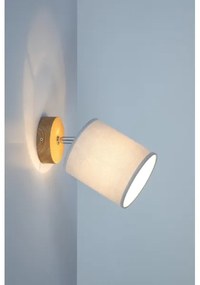 Spot-Light 56745174 - Faretto da parete APRILLIA 1xE27/25W/230V rovere grigio