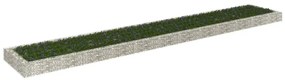 Gabbione Letto Rialzato İn Acciaio Zincato 600x100x20 Cm /
