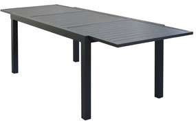 DEXTER - tavolo da giardino allungabile in alluminio da 160 x 90 cm