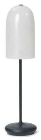 Ferm Living - Gry Portable Lampada da Tavolo Black/Translucent ferm LIVING