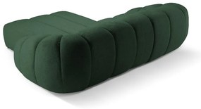 Divano angolare verde (con penisola a destra) Diana – Micadoni