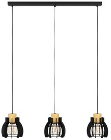 Eglo 43925 - Lampadario a sospensione con filo STILLINGTON 3xE27/40W/230V