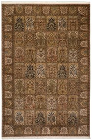 Ghom Tappeto orientale 210 x 300 Beige (Indian) Annodato A Mano
