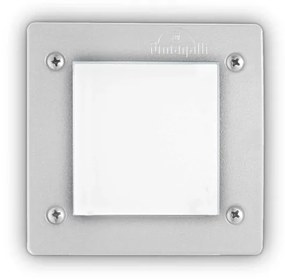 Lampada Da Incasso Moderna Quadrata Avenue Plastiche Bianche 1 Luce Gx53 W 4000K