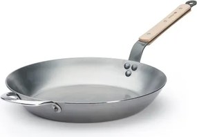 De Buyer 5710.32 - Padella MINERAL B BOIS 32 cm in acciaio