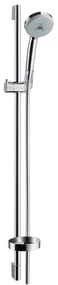 Doccetta con flessibile doccia e barra di scorrimento HANSGROHE Croma 100 in abs cromo anticalcare 3 getti
