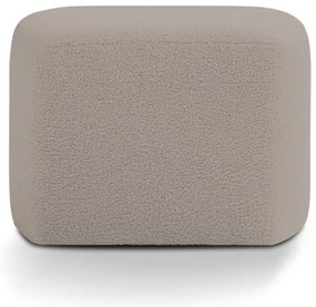 Pouf design ESTRELA 43x63 cm beige