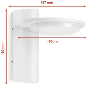 Telefunken 312406TF - Applique a LED da esterno LED/10W/230V IP44
