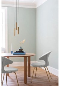 Lampada a sospensione a LED con paralume in legno ø 3 cm Chimes - UMAGE