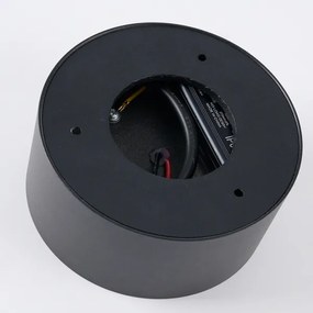 Brilagi - Plafoniera LED da bagno FORIS LED/20W/230V Ø 15 cm nero IP44