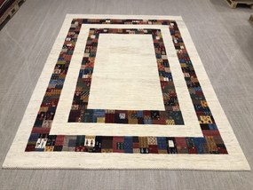 Loribaft Tappeto 270 x 370 Beige (Iran) Annodato A Mano