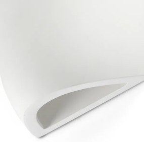 FARO 63429 - Applique KAPPU 1xE14/7W/230V 25x15 cm bianco