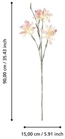 Eglo 428239 - Fiore artificiale MEHAKIT 90 cm rosa
