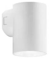 Applique led polo in policarbonato bianco 8w 800lm cct ip65 11,5x7,...