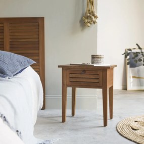 Tikamoon - Comodino in legno di acacia Loggia