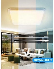 Immax NEO 07168-W40-LED RGB+CCT Lampada dimmerabile 50W/230V Wi-Fi Tuya white+TC