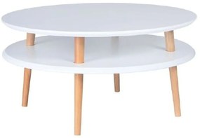 Tavolino bianco UFO, Ø 70 cm Ufo - Ragaba