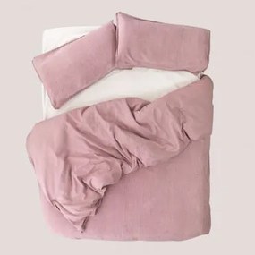 Copripiumino in cotone Alaska Marrone Nocciola & 150 x 220 cm - Sklum