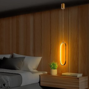 Lampada a sospensione a LED in oro Can - Opviq lights