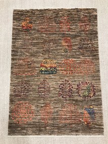 Loribaft Tappeto 80x120 Marrone (Iran) Annodato A Mano