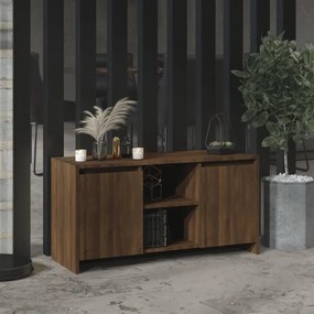 Mobile Porta Tv Rovere Marrone 102x37,5x52,5 Cm İn Truciolato /