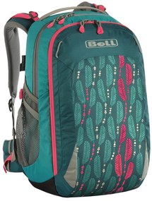 Zaino scuola BOLL SMART Artwork Collection 24 l Feathers - teal