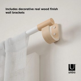 Mantovana estensibile in acciaio 107 - 305 cm Bellwood - Umbra