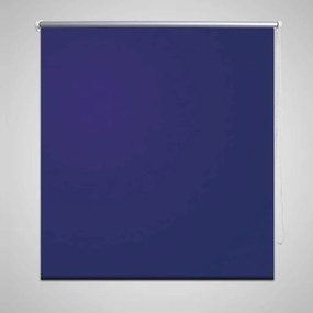 Tenda A Rullo Oscurante 100 X 175 Cm Blu Marino /