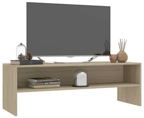 Mobile tv rovere sonoma 120x40x40 cm in truciolato