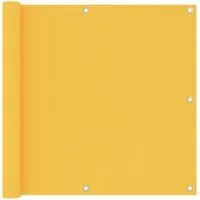 Paravento da Balcone Giallo 90x300 cm in Tessuto Oxford 135024