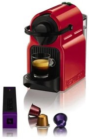 Caffettiera con Capsule Krups Nespresso Inissia XN100510 0,7 L 19 bar 1270W Plastica Rosso 700 ml 800 ml 1 L (Caffettiera con C