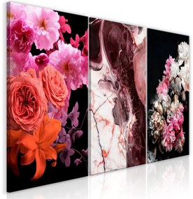 Quadro Spring Baroque (3 Parts)  Colore colorful, Dimensioni e Misure 120x60