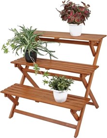 Supporto per vaso in eucalipto Ordeble Cambria - Garden Pleasure