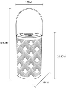 Globo 36658 - Lampada solare a LED LED/0,5W/3V IP44